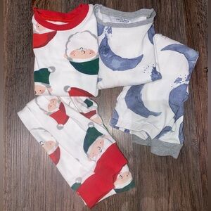 Set of 2 bundle 3T PJs carters and Burt’s bees pajamas great condition